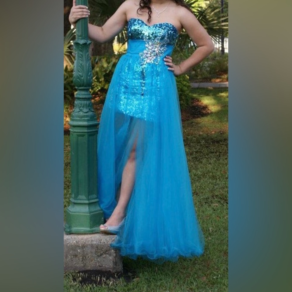 Blush Prom Prom Dress - Picture 4 of 6